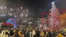 новогодишна елка атина